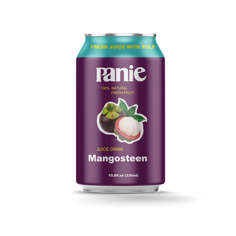 Nước ép trái cây Panie vị Măng Cụt (Lon 330ml)