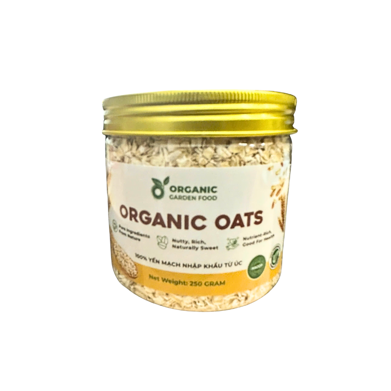 Yến Mạch Organic Garden Food (Hũ 2000gr)