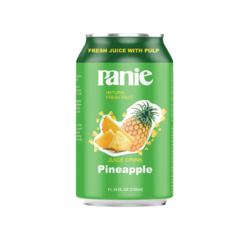 Nước ép trái cây Panie vị thơm (Lon 330ml)