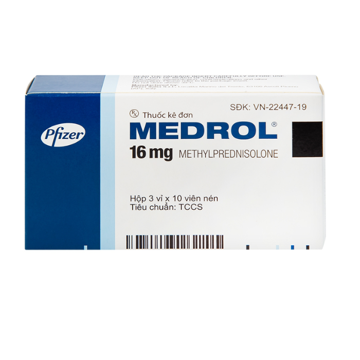 Medrol 16mg Pfizer (H/30V)
