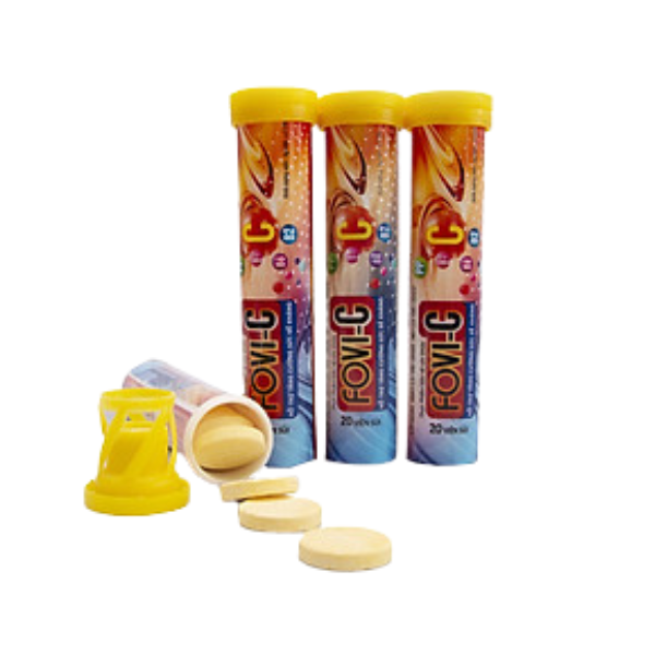 Viên sủi multivitamin FOVI-C (T/20v)