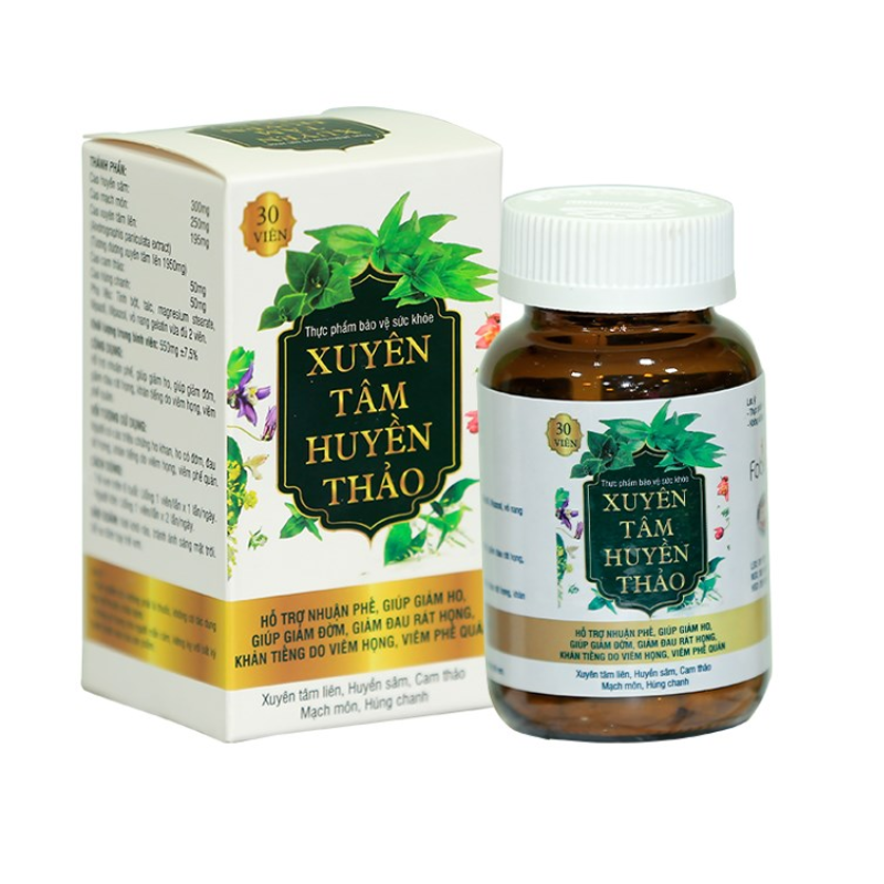 Xuyên tâm huyền thảo (H/30v)