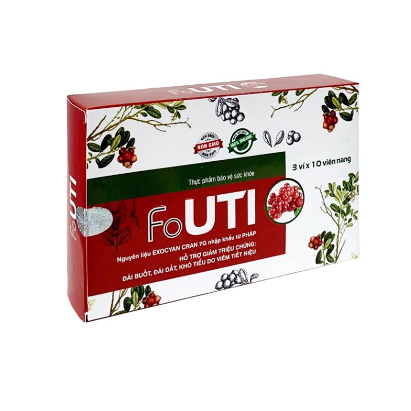 Viên Uống tiết niệu FoUTI (H/30v)