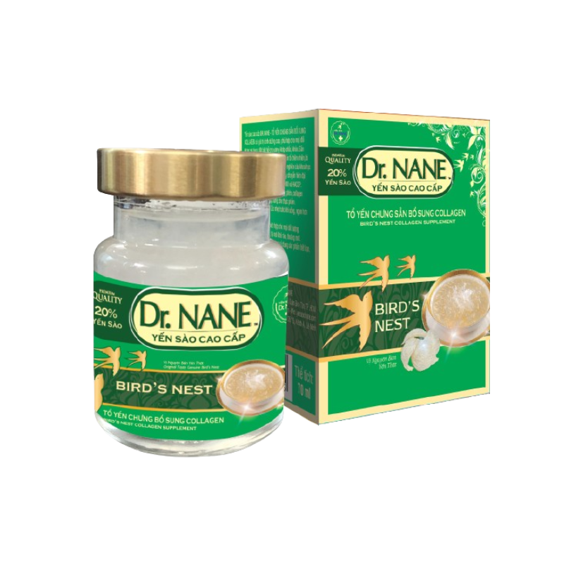 Yến sào Dr. Nane Collagen 20% (Lọ 70ml)
