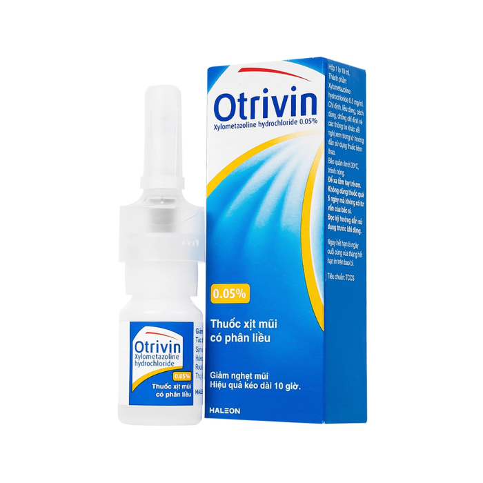 Otrivin 0.05% Nasal Spray GSK (C/10ML)