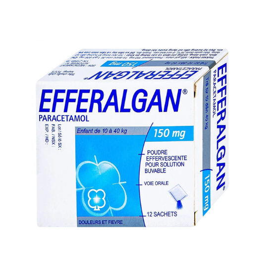 Efferalgan 150mg UPSA SAS (H/12 gói)