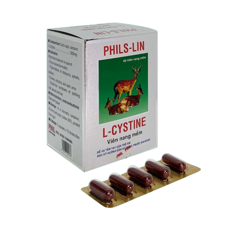 L-Cystine Phils-Lin Inter Pharma (H/60V)