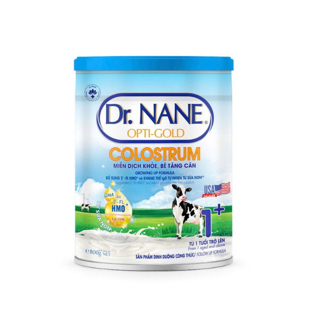 Sữa Dr.Nane Colostrum 1+ 800gr (trên 1 tuổi)