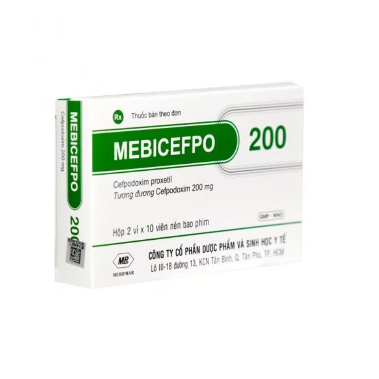 Mebicefpo 200 Mebiphar (H/20v)