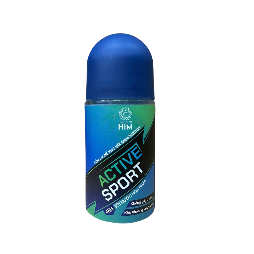 Lăn Khử mùi Active Sport C-Renew Him (C/50ml)