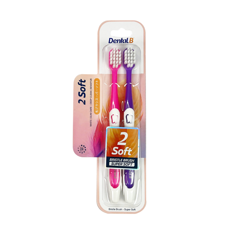 Bàn chải đánh răng Dental B 2 Soft (Bộ 2 cây)