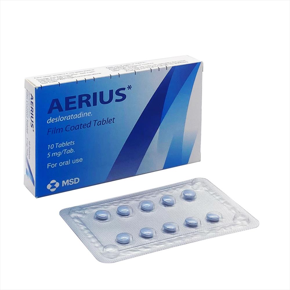Aerius 5mg MSD (H/10V)