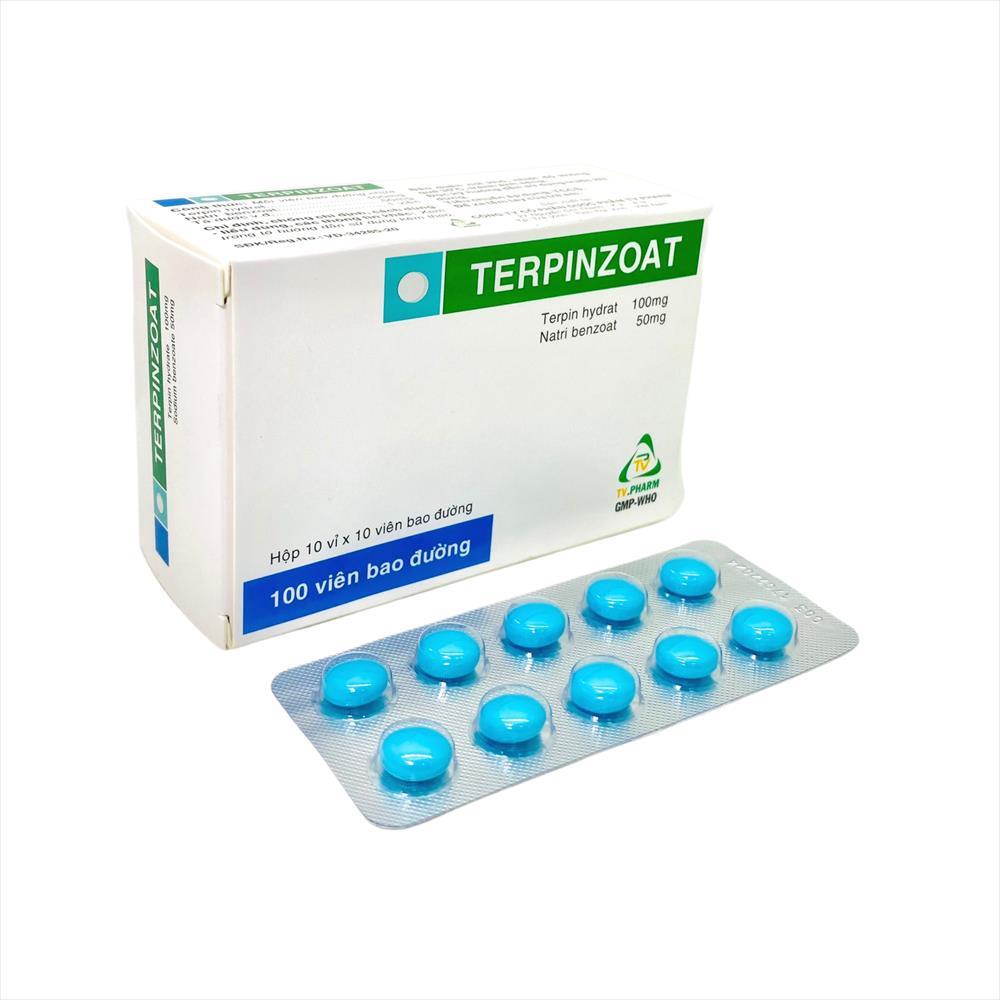 Terpinzoat Bao đường 150mg TV Pharm (H/100v)