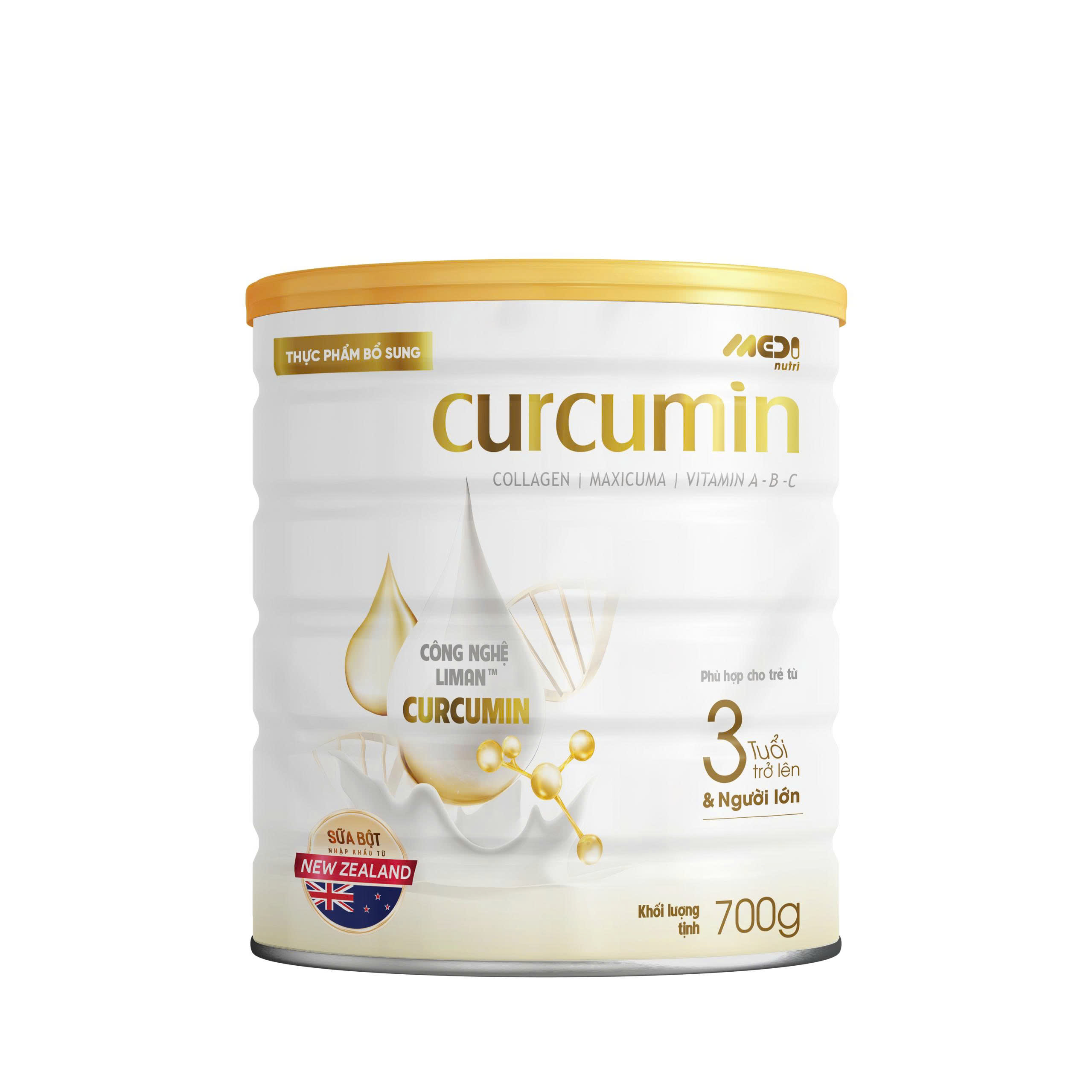 Sữa MeDi Curcumin (Lon 700gr)