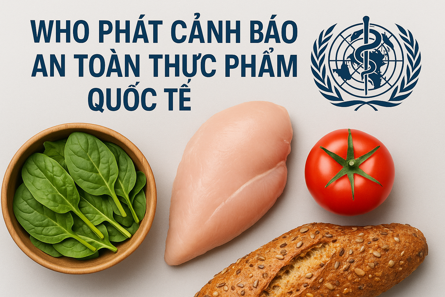 WHO Phát Cảnh Báo An Toàn Thực Phẩm Quốc Tế