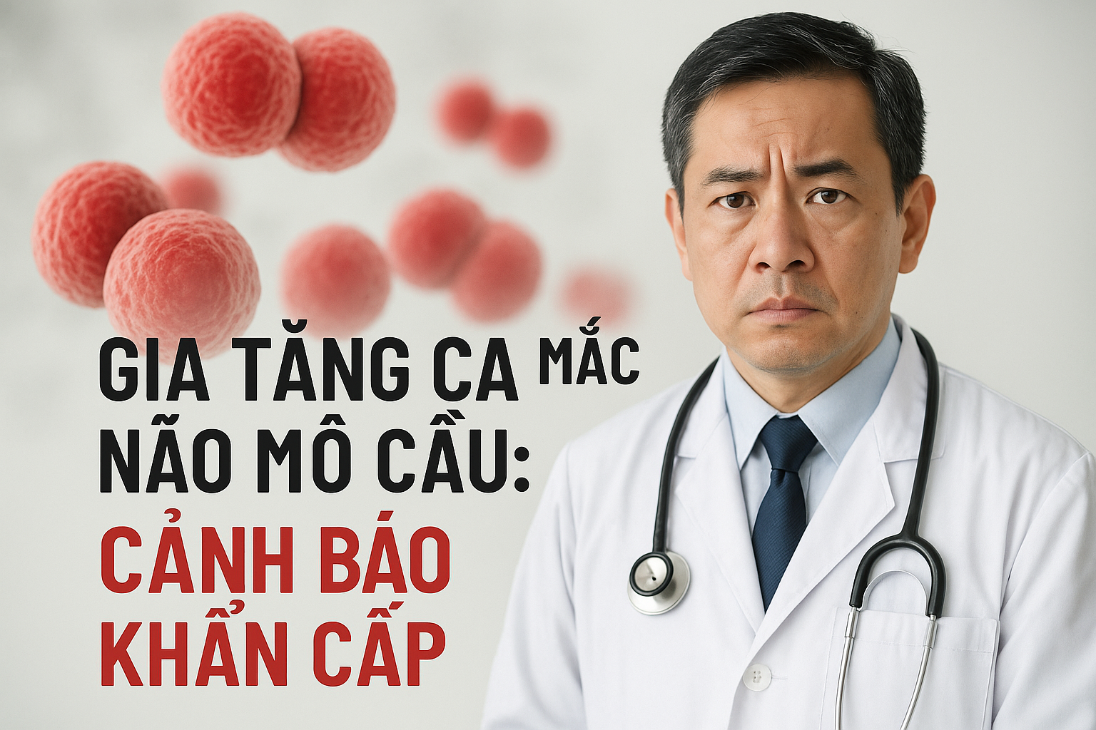 Gia tăng ca mắc não mô cầu: Cảnh báo khẩn cấp